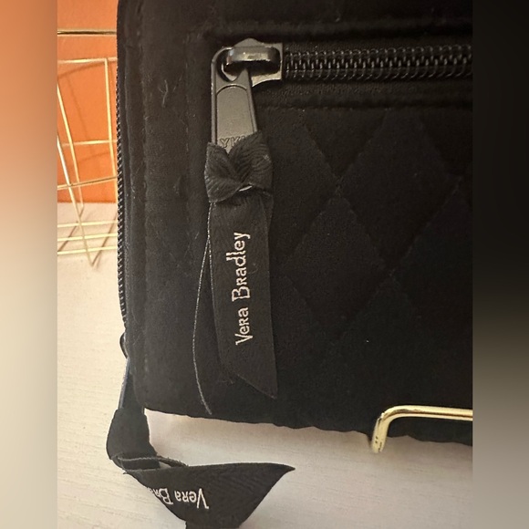 VERA BRADLEY Black Quilted Wallet with Turn-Lock - Picture 4 of 12